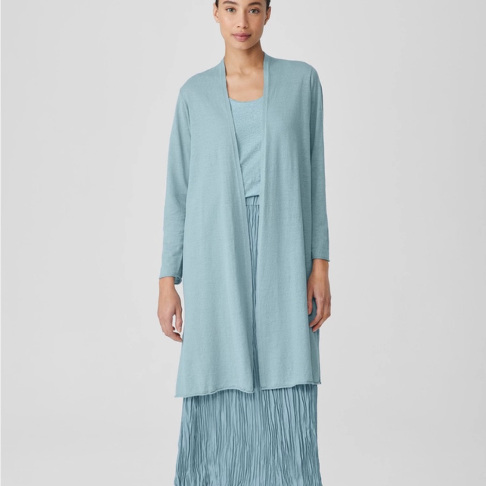 Eileen Fisher Light Blue Women's Cardigan